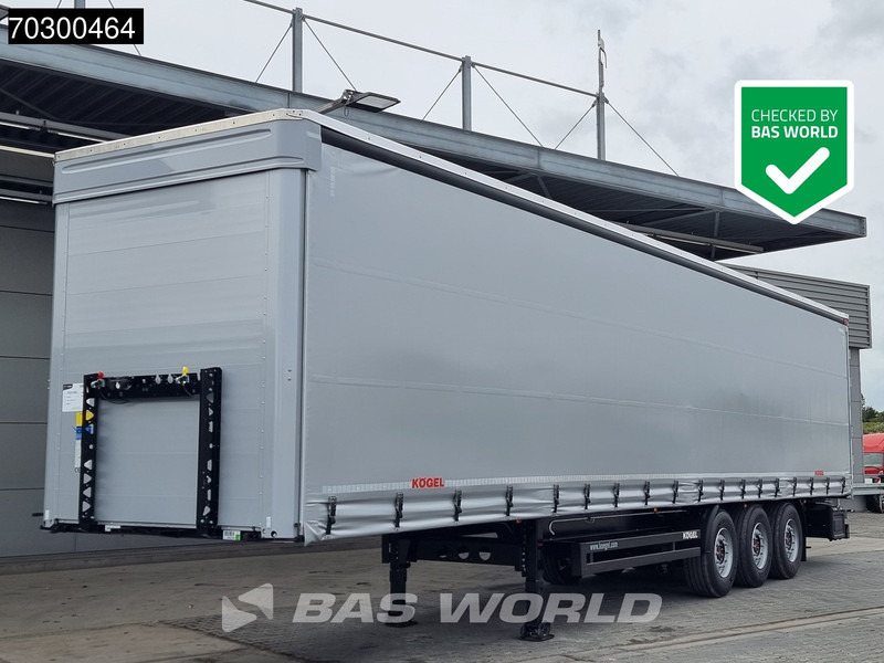 Kögel S24-1 NEW Lift Axle - Semirremolque lona: foto 1 Kögel S24-1 NEW Lift Axle - Semirremolque lona: foto 1