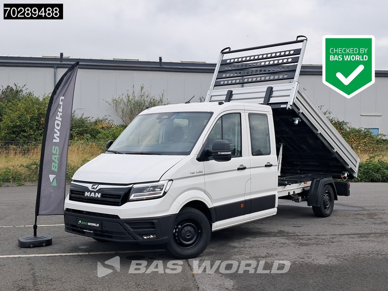 MAN TGE 3.180 Neu! Dreiseitenkipper Automatik 180PS LED Klima Tempomat 2,5t AHK Euro6 Kipper 10m3 A/C Towbar Cruise control - Volquete furgoneta: foto 1 MAN TGE 3.180 Neu! Dreiseitenkipper Automatik 180PS LED Klima Tempomat 2,5t AHK Euro6 Kipper 10m3 A/C Towbar Cruise control - Volquete furgoneta: foto 1