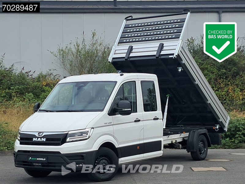 MAN TGE 3.180 Neu! Dreiseitenkipper Automatik 2025 Facelift 180PS AHK LED Klima Tempomat Navi ACC Euro6 Kieper 3m3 A/C Towbar Cruise control - Volquete furgoneta: foto 1 MAN TGE 3.180 Neu! Dreiseitenkipper Automatik 2025 Facelift 180PS AHK LED Klima Tempomat Navi ACC Euro6 Kieper 3m3 A/C Towbar Cruise control - Volquete furgoneta: foto 1