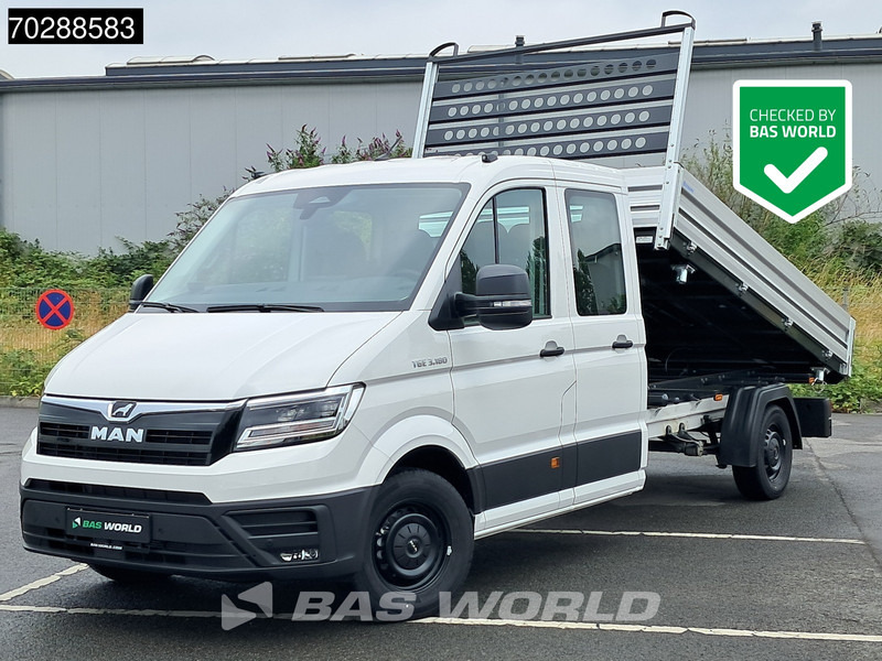 MAN TGE 3.180 Neu! Dreiseitenkipper Automatik 2025 Facelift 180PS AHK LED Klima Tempomat Navi ACC Euro6 Kieper 3m3 - Volquete furgoneta: foto 1 MAN TGE 3.180 Neu! Dreiseitenkipper Automatik 2025 Facelift 180PS AHK LED Klima Tempomat Navi ACC Euro6 Kieper 3m3 - Volquete furgoneta: foto 1