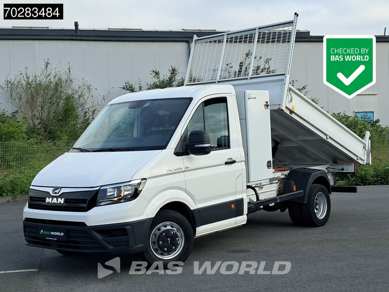 MAN TGE 5.120 Kipper Doppelbereifung 3,5t AHK Navi Klima Tempomat Kamera Euro6 Kieper 2m3 A/C Towbar Cruise control - Volquete furgoneta: foto 1 MAN TGE 5.120 Kipper Doppelbereifung 3,5t AHK Navi Klima Tempomat Kamera Euro6 Kieper 2m3 A/C Towbar Cruise control - Volquete furgoneta: foto 1