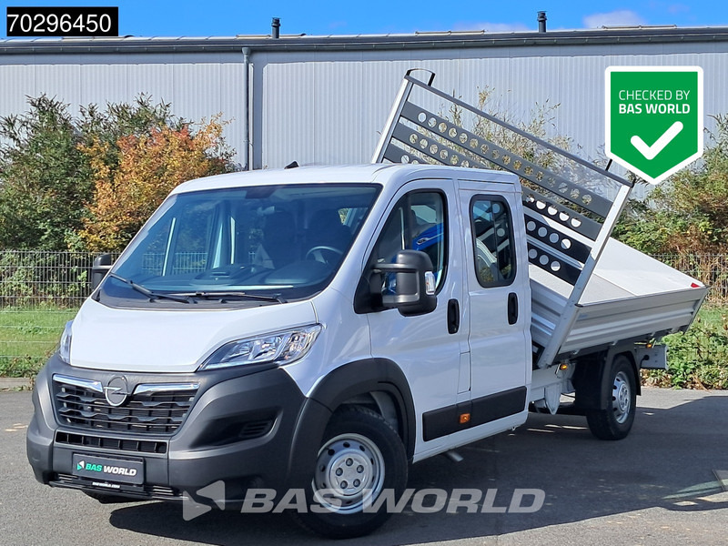 Opel Movano 140PK Dreiseitenkipper 3,5t Doppelkabine Klimaanlage Tempomat Euro6 Kipper A/C Cruise control - Volquete furgoneta: foto 1 Opel Movano 140PK Dreiseitenkipper 3,5t Doppelkabine Klimaanlage Tempomat Euro6 Kipper A/C Cruise control - Volquete furgoneta: foto 1