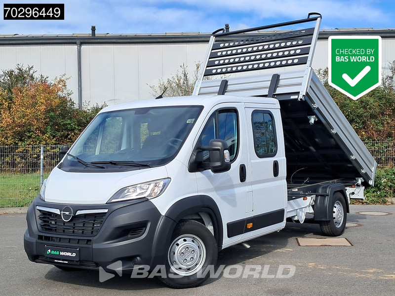 Opel Movano 140PK Dreiseitenkipper 3,5t Doppelkabine Klimaanlage Tempomat Euro6 Kipper A/C Cruise control - Volquete furgoneta: foto 1 Opel Movano 140PK Dreiseitenkipper 3,5t Doppelkabine Klimaanlage Tempomat Euro6 Kipper A/C Cruise control - Volquete furgoneta: foto 1
