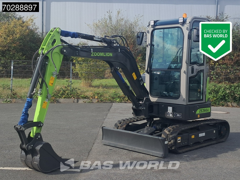 Zoomlion ZE26 GU GARANTIE- KLIMAANLAGE– CE-ZERTIFIZIERT - Miniexcavadora: foto 1 Zoomlion ZE26 GU GARANTIE- KLIMAANLAGE– CE-ZERTIFIZIERT - Miniexcavadora: foto 1