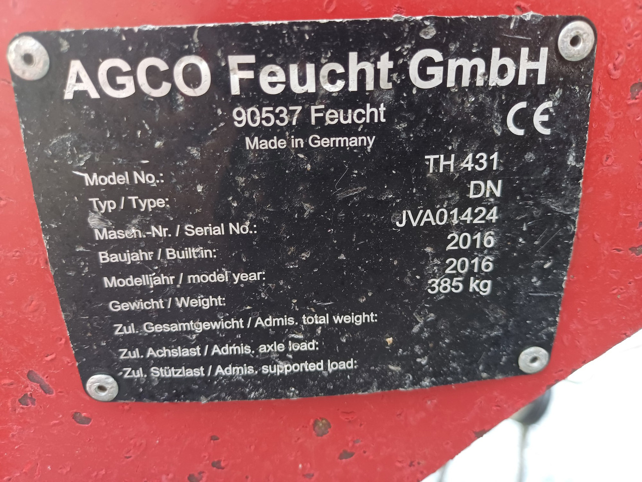 Henificadora Fella TH 431 DN (23794): foto 6 Henificadora Fella TH 431 DN (23794): foto 6