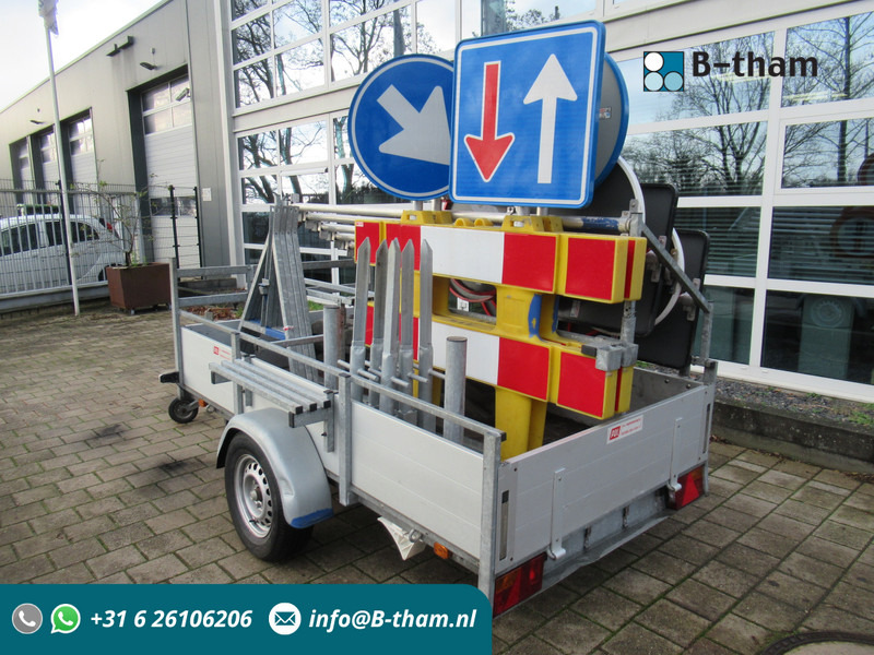 Anssems 750KG Bordenwagen POL Actiewagen Signaalwagen ALU - Remolque plataforma/ Caja abierta: foto 1 Anssems 750KG Bordenwagen POL Actiewagen Signaalwagen ALU - Remolque plataforma/ Caja abierta: foto 1