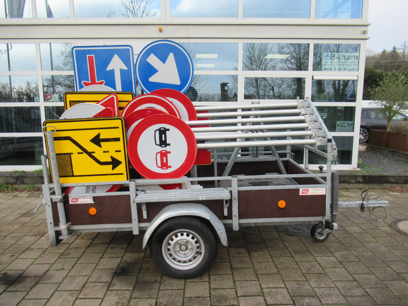 Anssems POL Bordenwagen Actiewagen Signaalwagen - Remolque plataforma/ Caja abierta: foto 3 Anssems POL Bordenwagen Actiewagen Signaalwagen - Remolque plataforma/ Caja abierta: foto 3