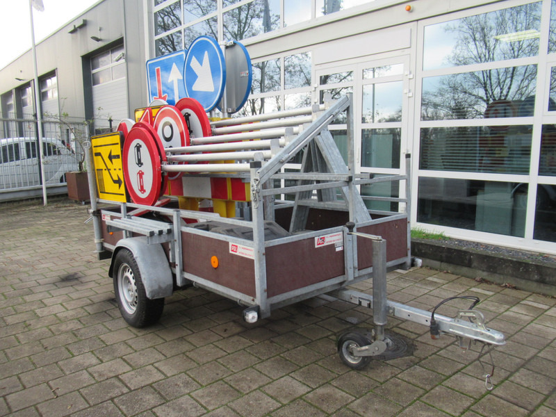 Anssems POL Bordenwagen Actiewagen Signaalwagen - Remolque plataforma/ Caja abierta: foto 2 Anssems POL Bordenwagen Actiewagen Signaalwagen - Remolque plataforma/ Caja abierta: foto 2