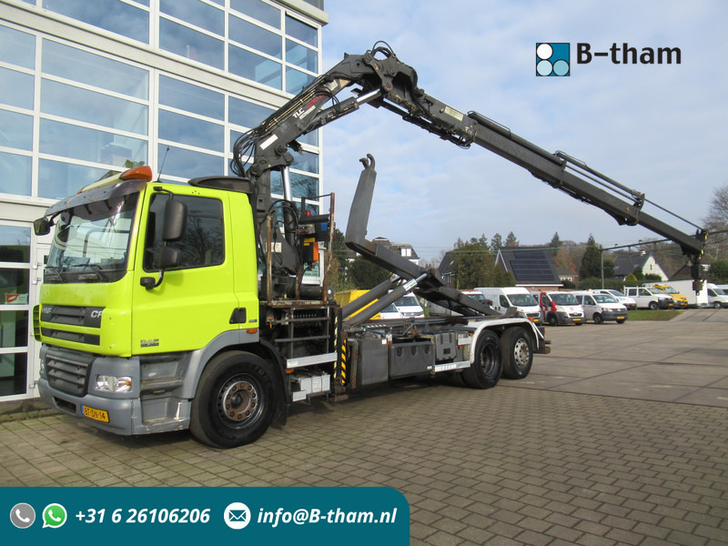 DAF CF 85 VDL Haak - Atlas Terex 240.2E Kraan - Multibasculante camión, Camión grúa: foto 1 DAF CF 85 VDL Haak - Atlas Terex 240.2E Kraan - Multibasculante camión, Camión grúa: foto 1