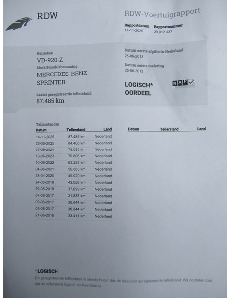 Volquete furgoneta Mercedes-Benz Sprinter 316 1.8 NGT 366 Kipper + HIAB Kraan Kran Crane: foto 14