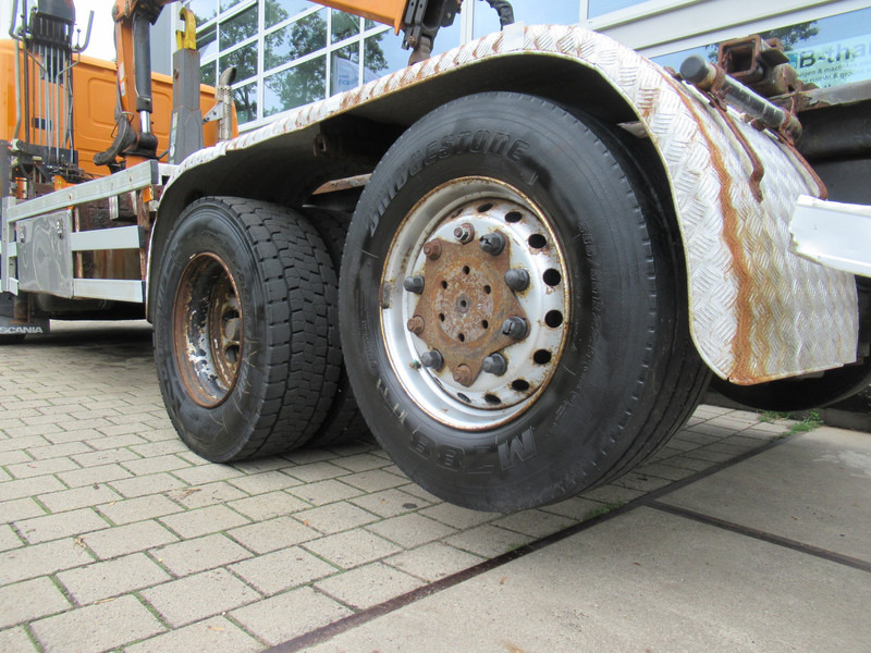 Multibasculante camión, Camión grúa Scania P 320 B 6x2*4 + HMF 835 + HYVA Haakarm: foto 15