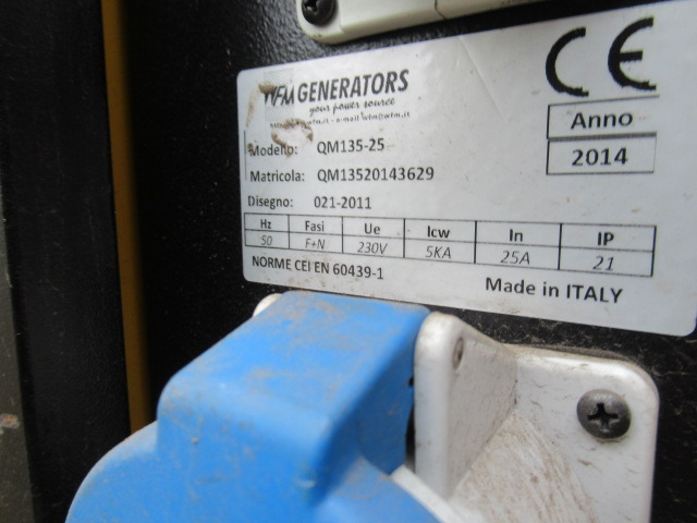 WFM QM135-25 7000-SHE Generator/Aggregaat - Generador industriale: foto 4 WFM QM135-25 7000-SHE Generator/Aggregaat - Generador industriale: foto 4