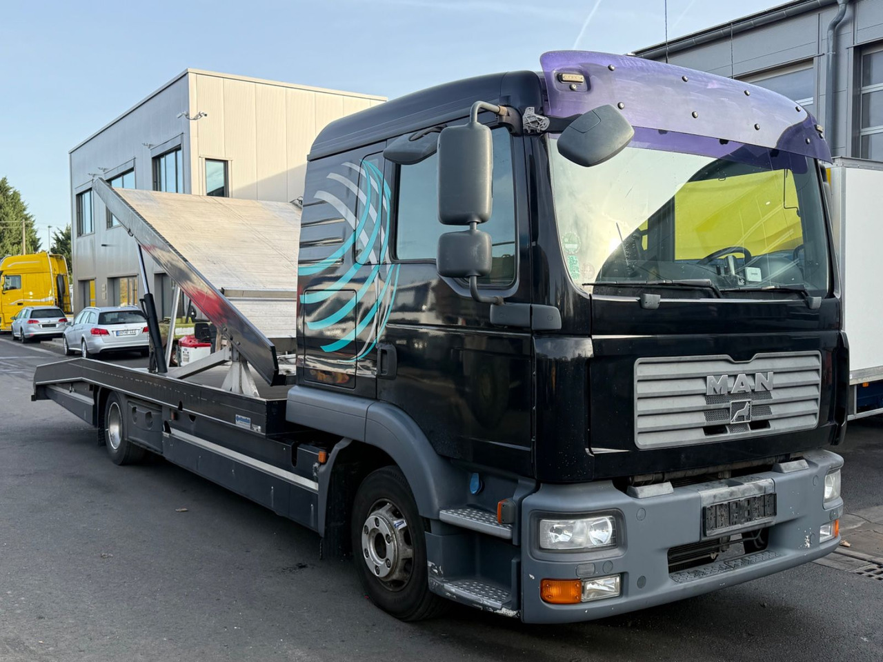 MAN TGL 8.210BL Moetefindt Doppelstock, Klima, Winde - Portavehículos camión: foto 1 MAN TGL 8.210BL Moetefindt Doppelstock, Klima, Winde - Portavehículos camión: foto 1