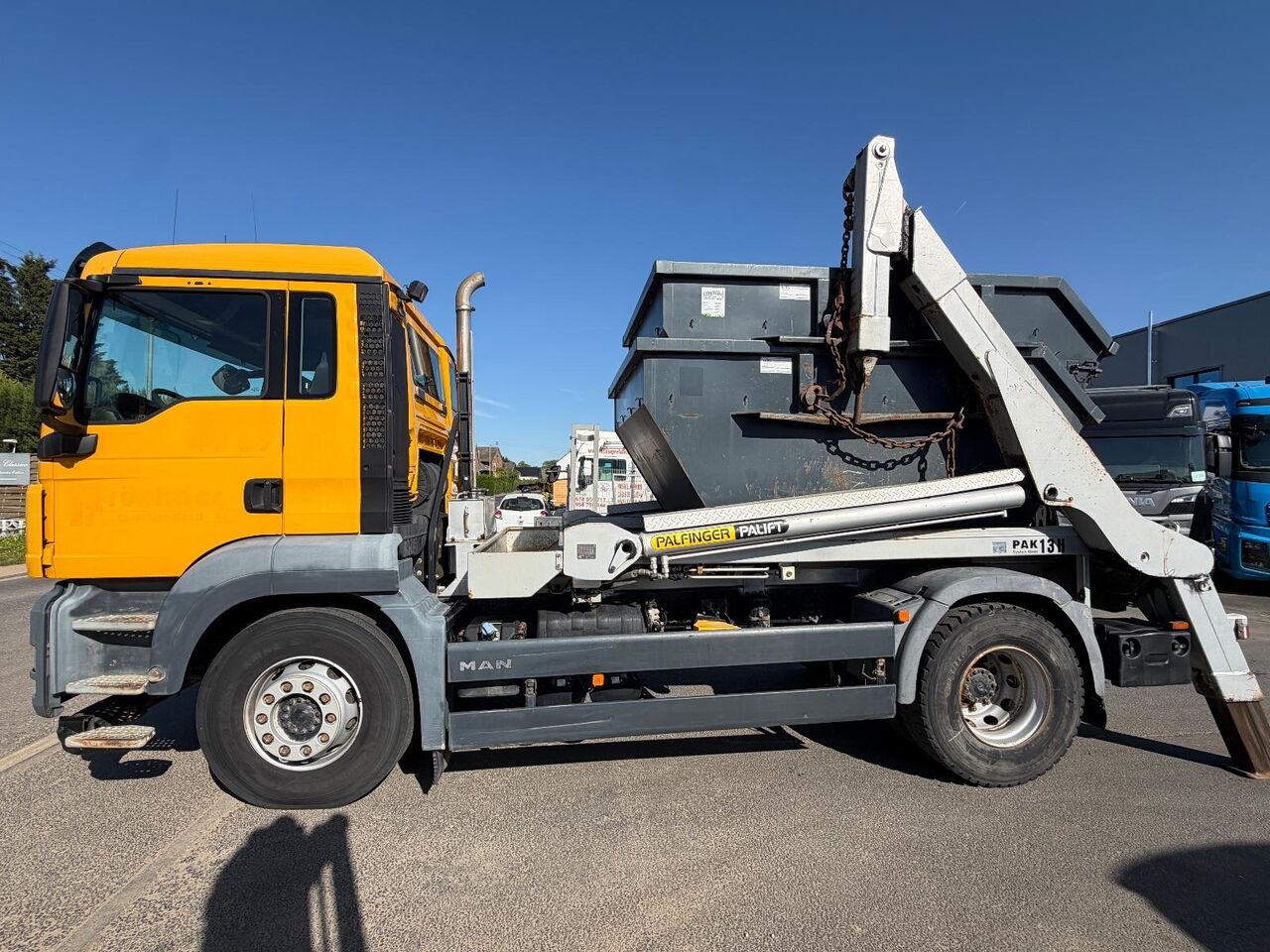MAN TGS 18.400 4x2 BL + MeierRatio Palift PAK 13h - Portacontenedor de cadenas camión: foto 4 MAN TGS 18.400 4x2 BL + MeierRatio Palift PAK 13h - Portacontenedor de cadenas camión: foto 4