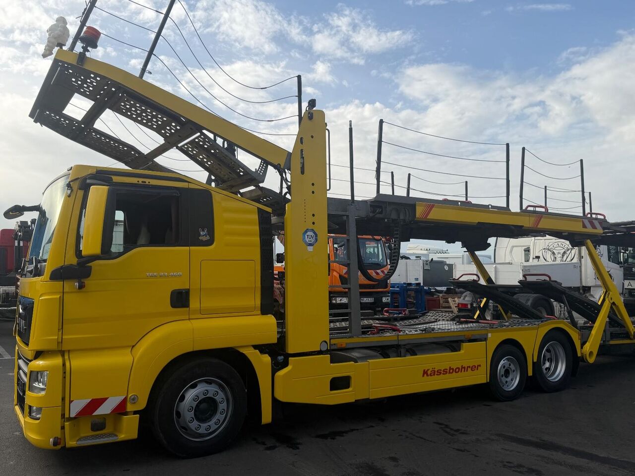 MAN TGS 23.460 + Kässbohrer Supertrans PRO, Winde - Portavehículos camión: foto 4 MAN TGS 23.460 + Kässbohrer Supertrans PRO, Winde - Portavehículos camión: foto 4