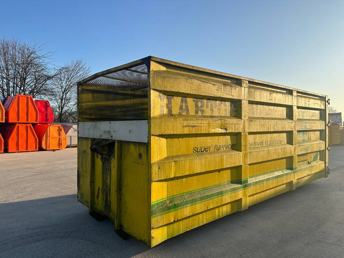 LEEUBUUR Haksel container 39m3 2 stuks op voorraad - Contenedor de gancho: foto 2 LEEUBUUR Haksel container 39m3 2 stuks op voorraad - Contenedor de gancho: foto 2