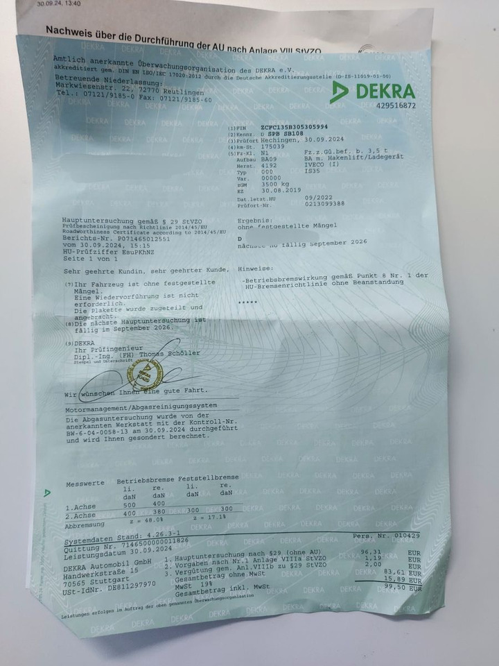 Iveco Daily 35s16 KOFFER LBW KLIMA - Furgoneta: foto 3 Iveco Daily 35s16 KOFFER LBW KLIMA - Furgoneta: foto 3