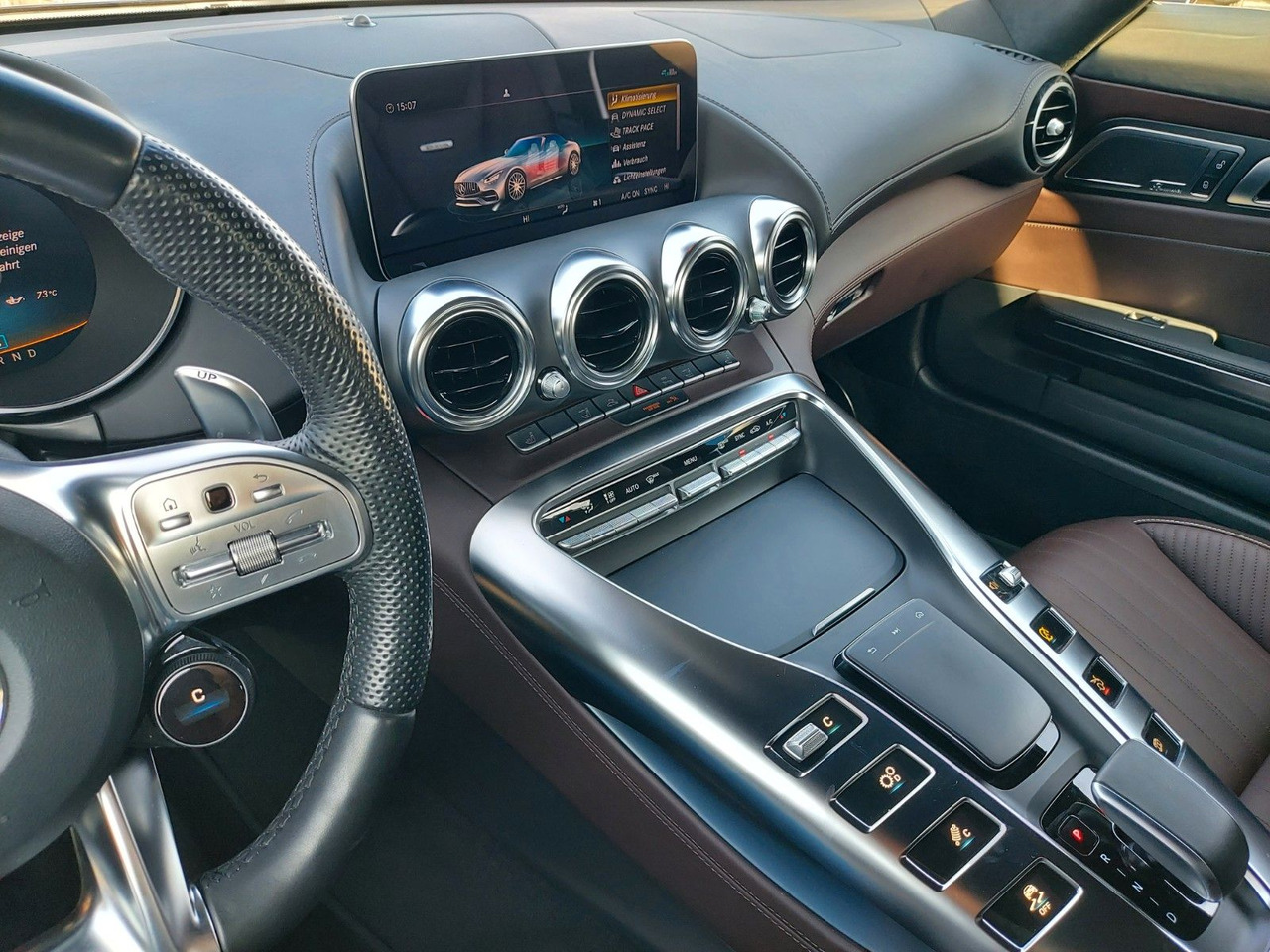 Coche Mercedes-Benz AMG GT Roadster Nappa Burmester: foto 12