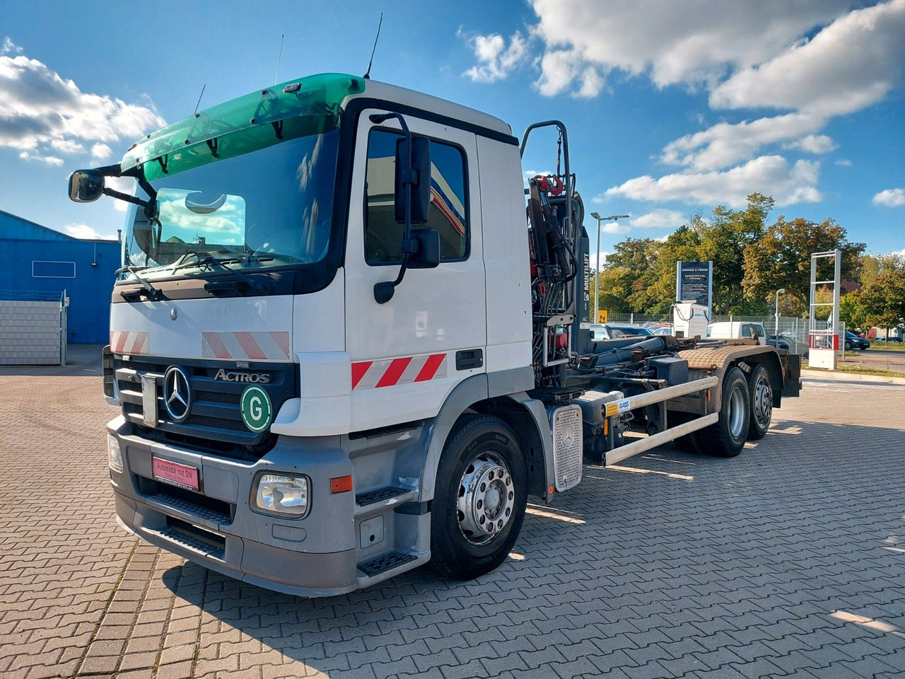 Mercedes-Benz Actros 6-Zyl. 2541 HMF KRAN ABROLLKIPPER - Multibasculante camión, Camión grúa: foto 3 Mercedes-Benz Actros 6-Zyl. 2541 HMF KRAN ABROLLKIPPER - Multibasculante camión, Camión grúa: foto 3