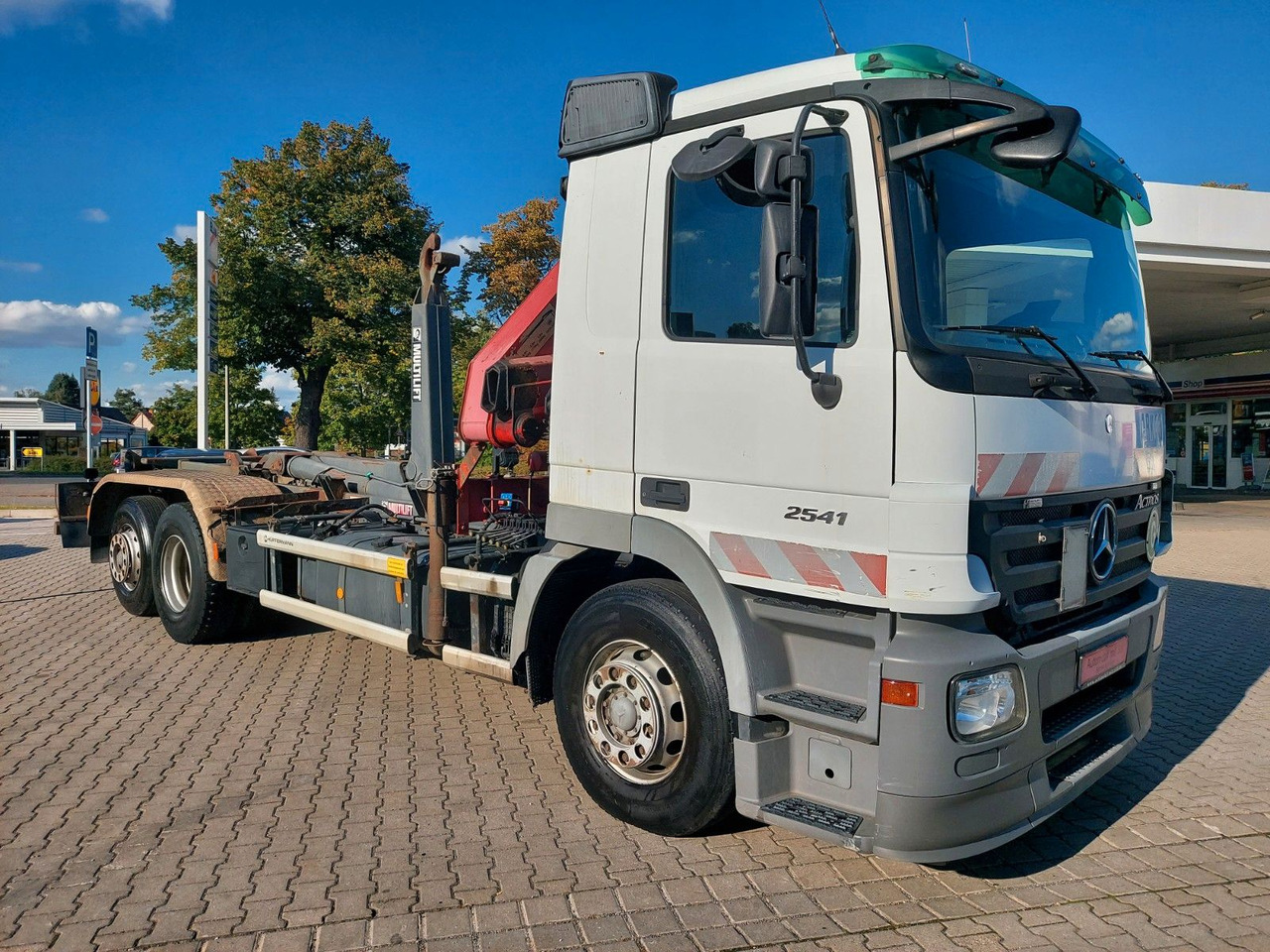 Mercedes-Benz Actros 6-Zyl. 2541 HMF KRAN ABROLLKIPPER - Multibasculante camión, Camión grúa: foto 5 Mercedes-Benz Actros 6-Zyl. 2541 HMF KRAN ABROLLKIPPER - Multibasculante camión, Camión grúa: foto 5