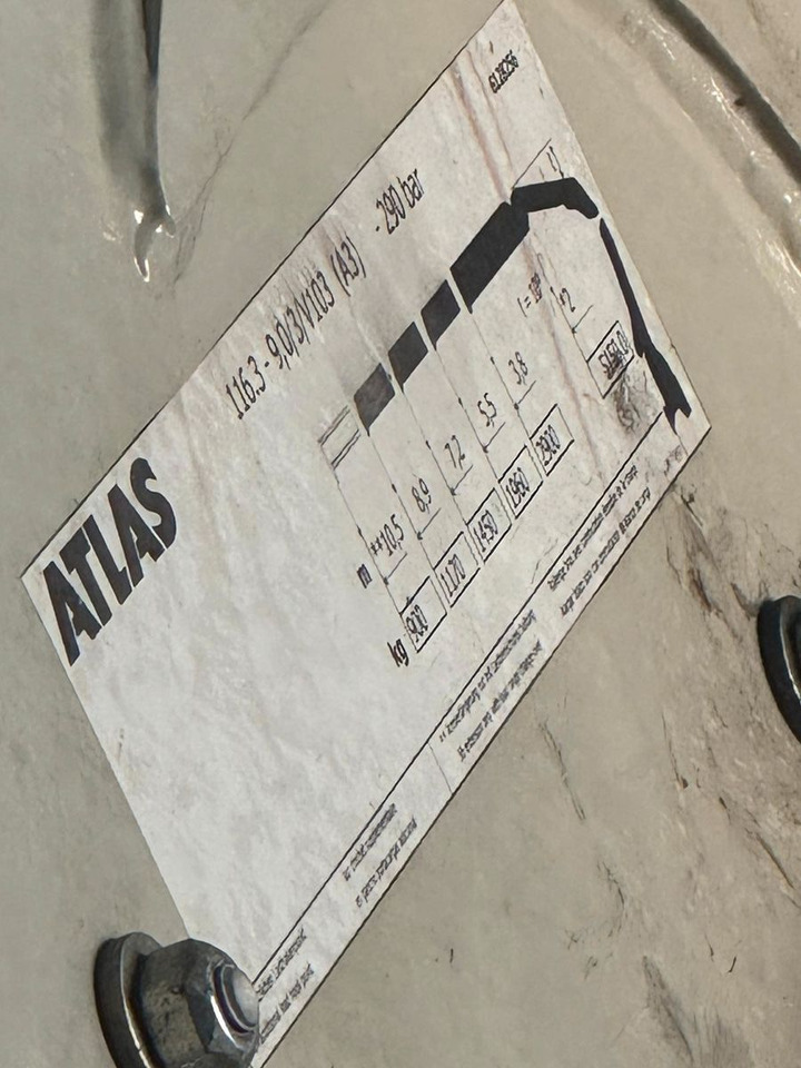 Mercedes-Benz Atego / 1324 MEILLER 4X4 KRAN ATLAS 116.3 Kipper - Volquete camión, Camión grúa: foto 4 Mercedes-Benz Atego / 1324 MEILLER 4X4 KRAN ATLAS 116.3 Kipper - Volquete camión, Camión grúa: foto 4