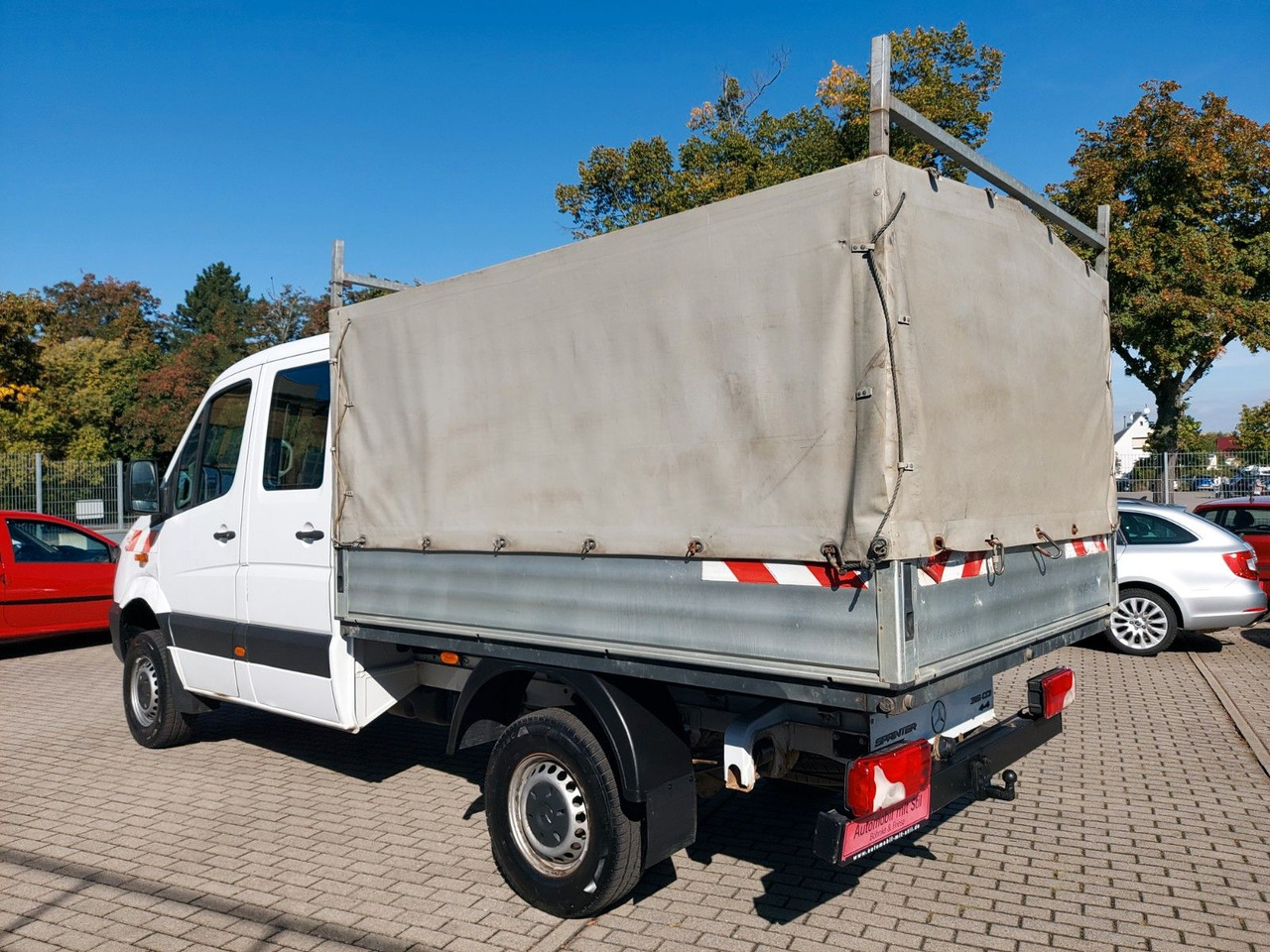 Mercedes-Benz Sprinter II Pritsche DoKa 316 CDI 4X4 Klima - Furgoneta con caja de lona, Furgoneta combi: foto 5 Mercedes-Benz Sprinter II Pritsche DoKa 316 CDI 4X4 Klima - Furgoneta con caja de lona, Furgoneta combi: foto 5