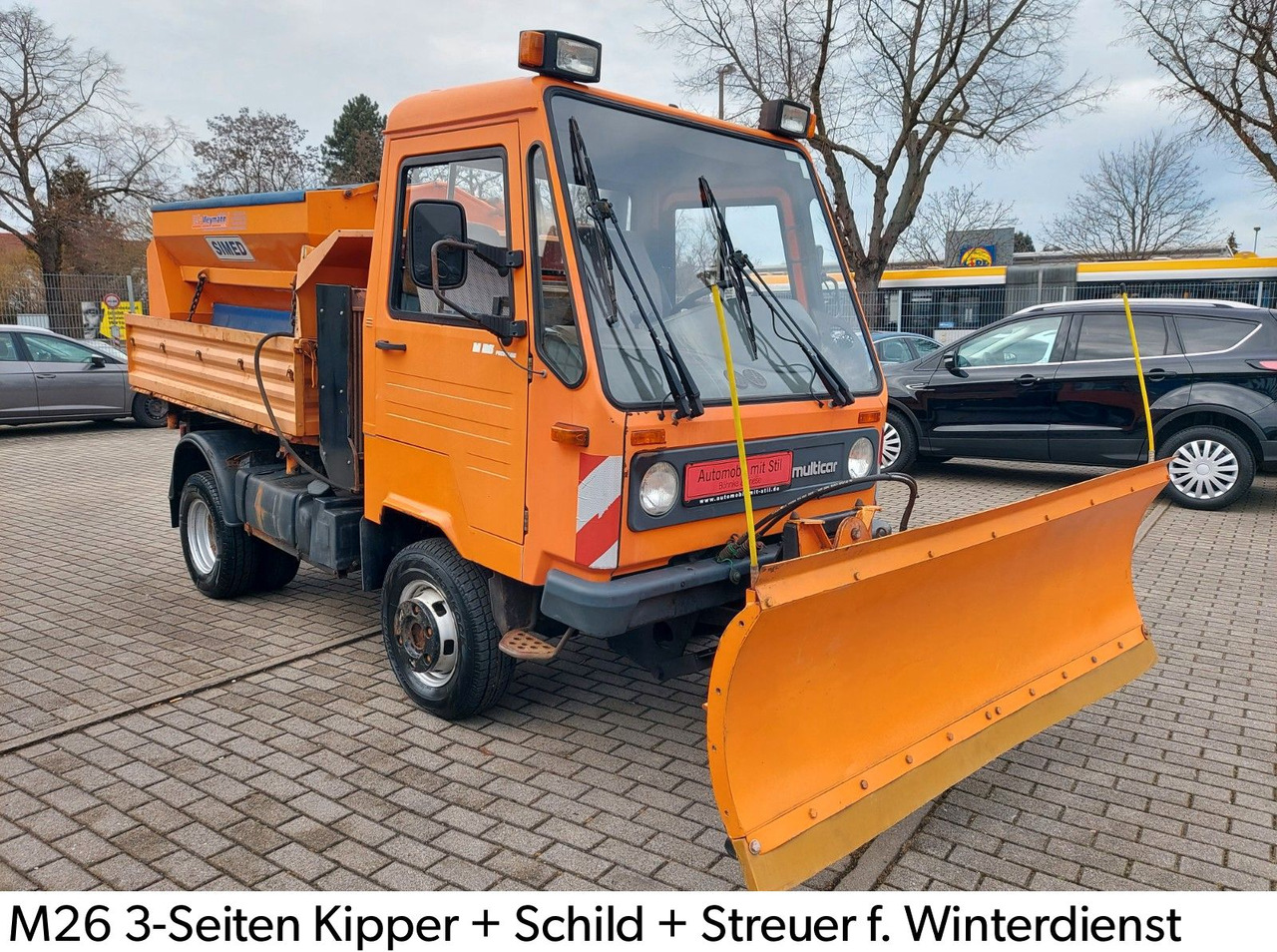 Multicar M26 4X4 WINTER DIENST STREUER + SCHILD ALLRAD - Volquete furgoneta: foto 1 Multicar M26 4X4 WINTER DIENST STREUER + SCHILD ALLRAD - Volquete furgoneta: foto 1