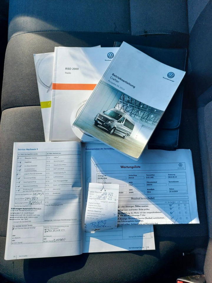 Leasing financiero de  Volkswagen Crafter Kasten 35 mittel L2H2 Hochdach KLIMA AHK leasing Volkswagen Crafter Kasten 35 mittel L2H2 Hochdach KLIMA AHK: foto 24