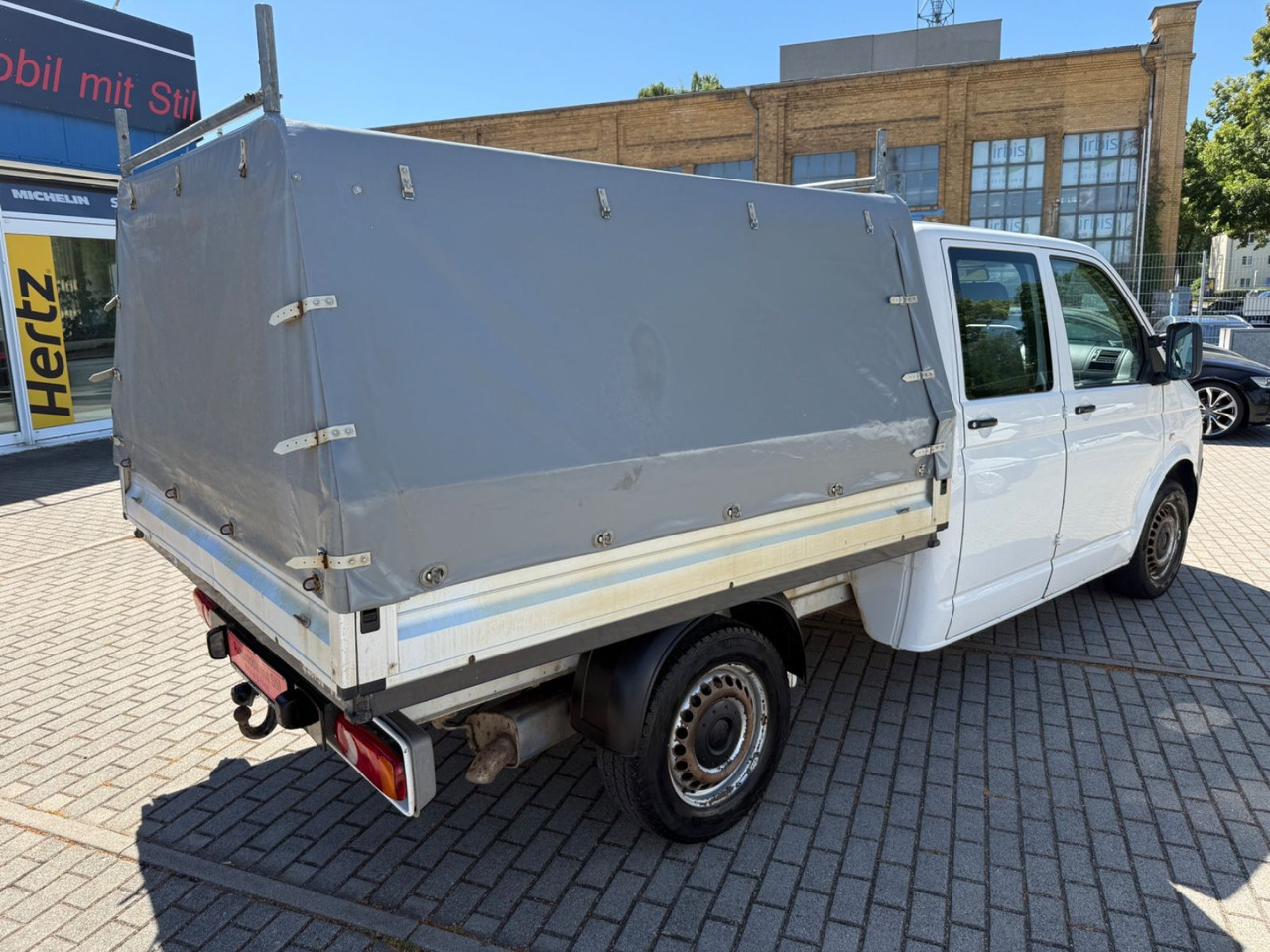 Volkswagen T5 Transporter Pritsche DoKA 4Motion 4x4 Klima - Furgoneta con caja de lona, Furgoneta combi: foto 3 Volkswagen T5 Transporter Pritsche DoKA 4Motion 4x4 Klima - Furgoneta con caja de lona, Furgoneta combi: foto 3