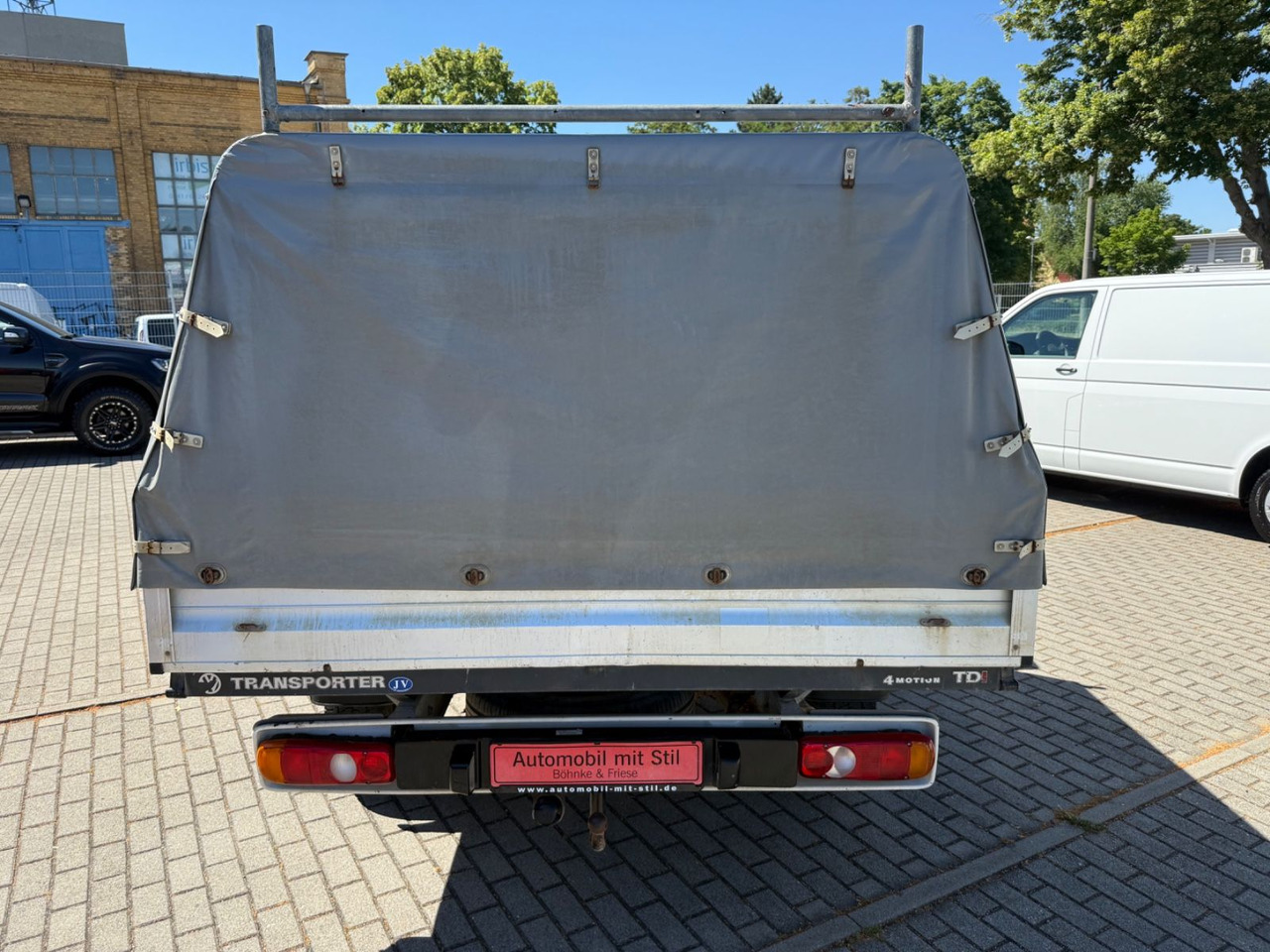 Volkswagen T5 Transporter Pritsche DoKA 4Motion 4x4 Klima - Furgoneta con caja de lona, Furgoneta combi: foto 4 Volkswagen T5 Transporter Pritsche DoKA 4Motion 4x4 Klima - Furgoneta con caja de lona, Furgoneta combi: foto 4