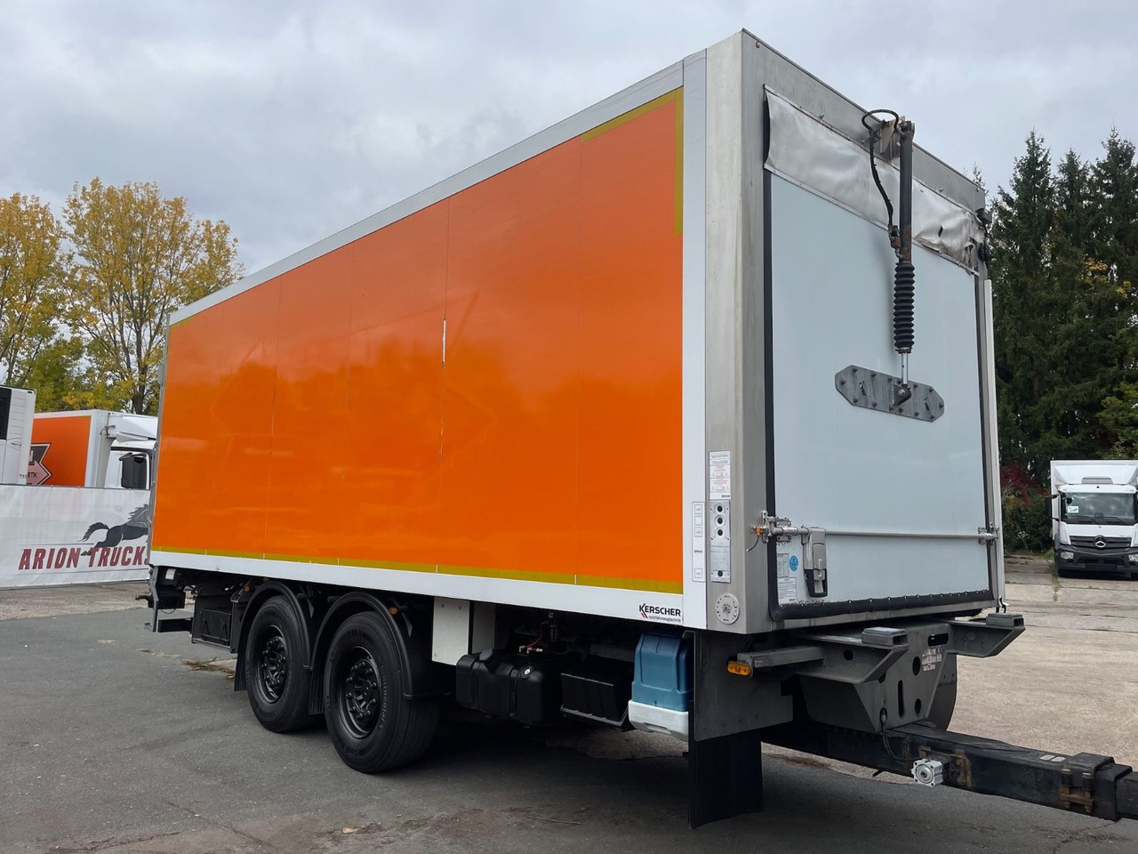 KERSCHER ZAA18 Kühlkoffer/CARRIER/SUPRA900U/LBW - Frigorífico remolque: foto 1 KERSCHER ZAA18 Kühlkoffer/CARRIER/SUPRA900U/LBW - Frigorífico remolque: foto 1