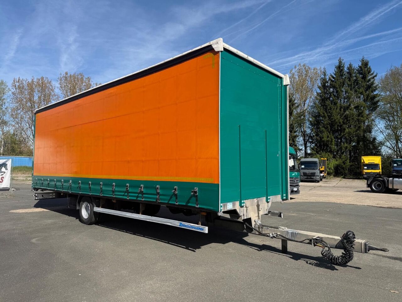 Kotschenreuther EPS 109/1-Achs/6,9m/Nutzlast5400kg - Remolque con toldo: foto 1 Kotschenreuther EPS 109/1-Achs/6,9m/Nutzlast5400kg - Remolque con toldo: foto 1