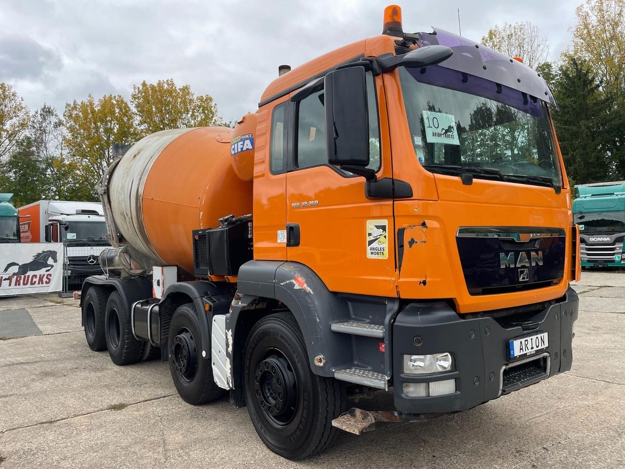 MAN TGS 32.360 8x4 BB Betonmischer/CIFA/SL9/9m3/EU4 - Camión hormigonera: foto 1 MAN TGS 32.360 8x4 BB Betonmischer/CIFA/SL9/9m3/EU4 - Camión hormigonera: foto 1