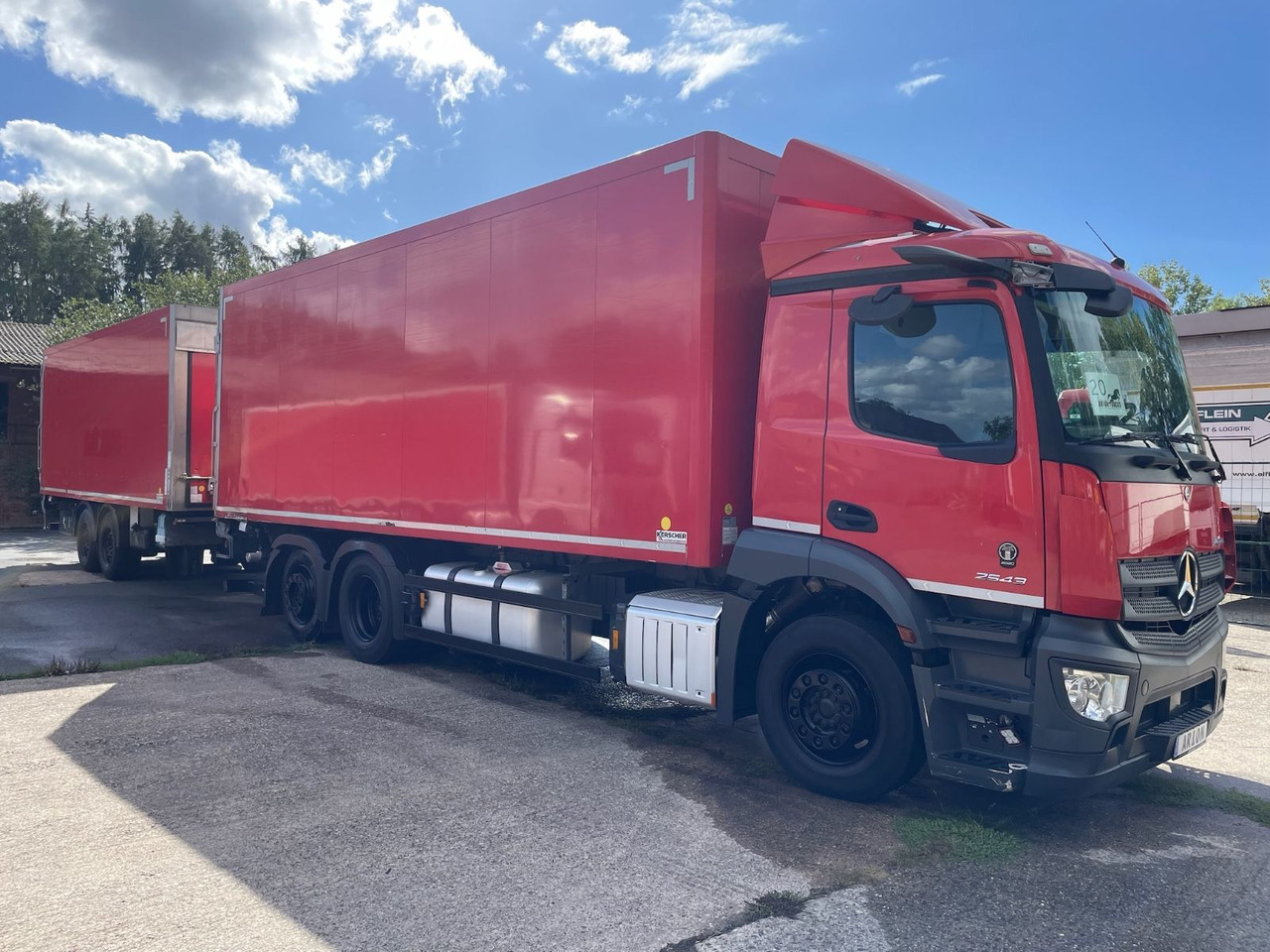 Mercedes-Benz Actros 2543 6x2 Kühlkoffer/CARRIER/KERSCHER/EU6d - Frigorífico camión: foto 1 Mercedes-Benz Actros 2543 6x2 Kühlkoffer/CARRIER/KERSCHER/EU6d - Frigorífico camión: foto 1
