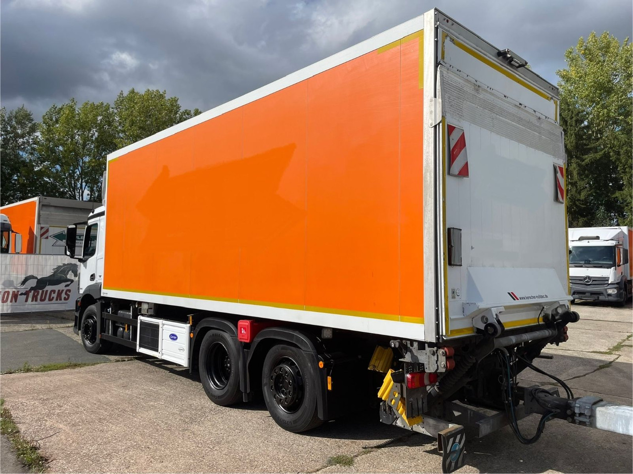 Mercedes-Benz Antos 2543 6x2 Kühlkoffer/CARRIER/NLA/LBW/AC/EU6 - Frigorífico camión: foto 4 Mercedes-Benz Antos 2543 6x2 Kühlkoffer/CARRIER/NLA/LBW/AC/EU6 - Frigorífico camión: foto 4