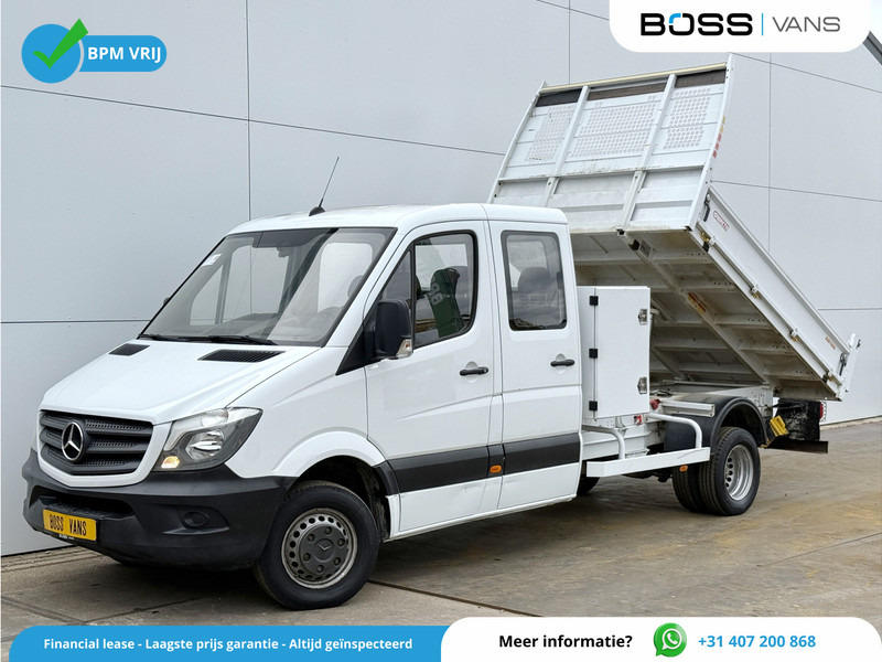 Mercedes-Benz Sprinter 514 2.2 CDI Kipper Dubbellucht Dubbele Cabine Climate Control Cruise Control Trekhaak 3.5t Tipper Benne DOKA - Volquete furgoneta, Furgoneta combi: foto 1 Mercedes-Benz Sprinter 514 2.2 CDI Kipper Dubbellucht Dubbele Cabine Climate Control Cruise Control Trekhaak 3.5t Tipper Benne DOKA - Volquete furgoneta, Furgoneta combi: foto 1