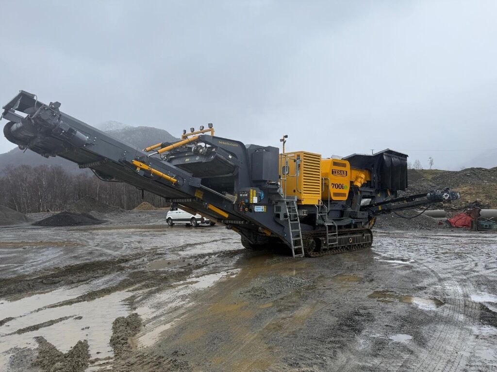 Tesab JAW CRUSHER 700 ie HYBRID ELEKTRISK - Trituradora móvil: foto 4 Tesab JAW CRUSHER 700 ie HYBRID ELEKTRISK - Trituradora móvil: foto 4