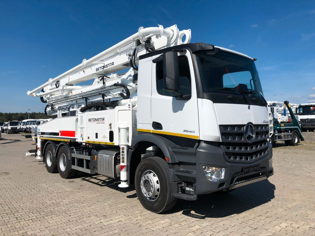 Mercedes-Benz AROCS 2840 BETONSTAR H37.14-5Z - Bomba de hormigón: foto 1 Mercedes-Benz AROCS 2840 BETONSTAR H37.14-5Z - Bomba de hormigón: foto 1