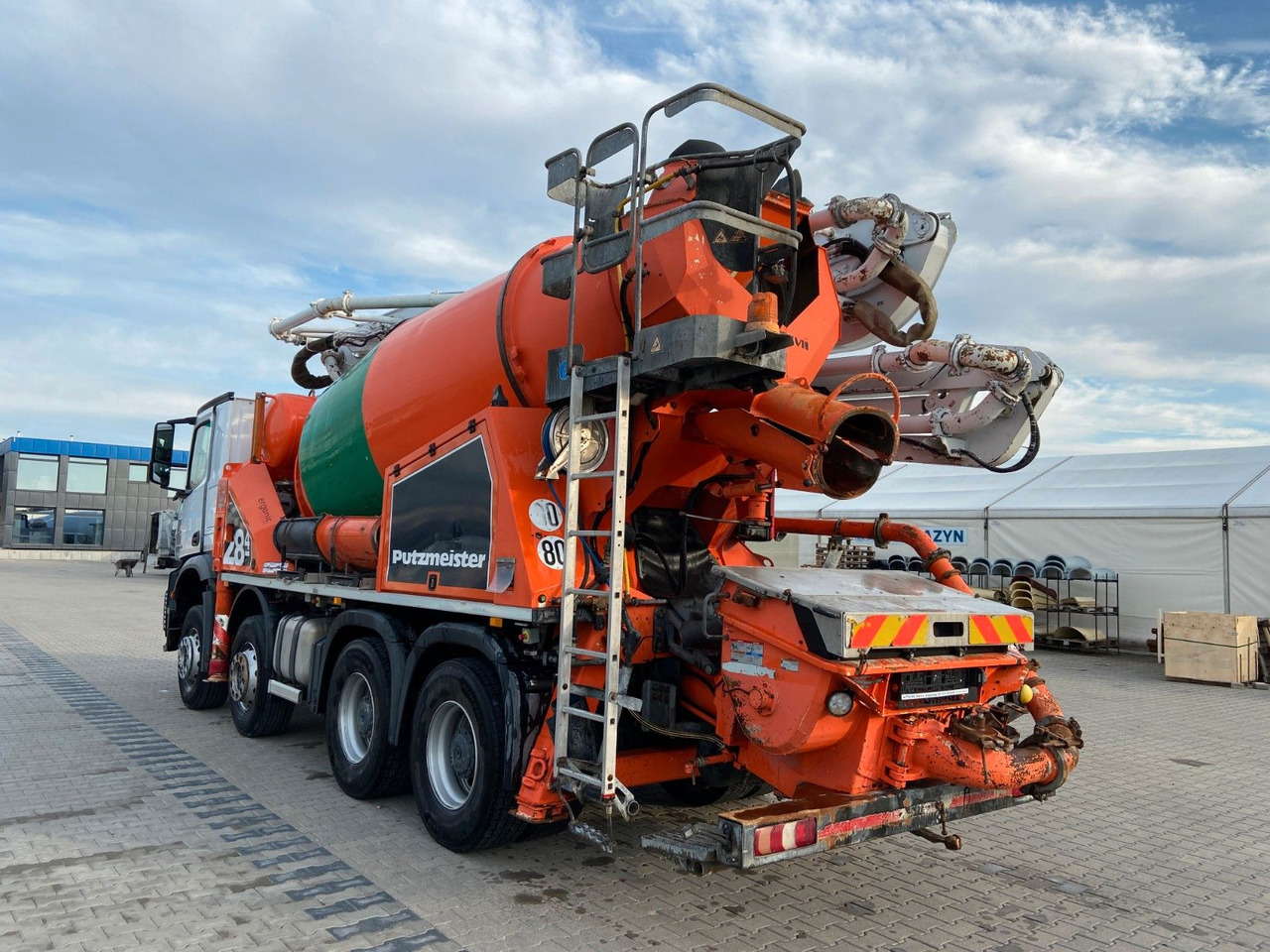 Leasing financiero de  Mercedes-Benz AROCS 3245 PUTZMEISTER 28-4 77S leasing Mercedes-Benz AROCS 3245 PUTZMEISTER 28-4 77S: foto 6