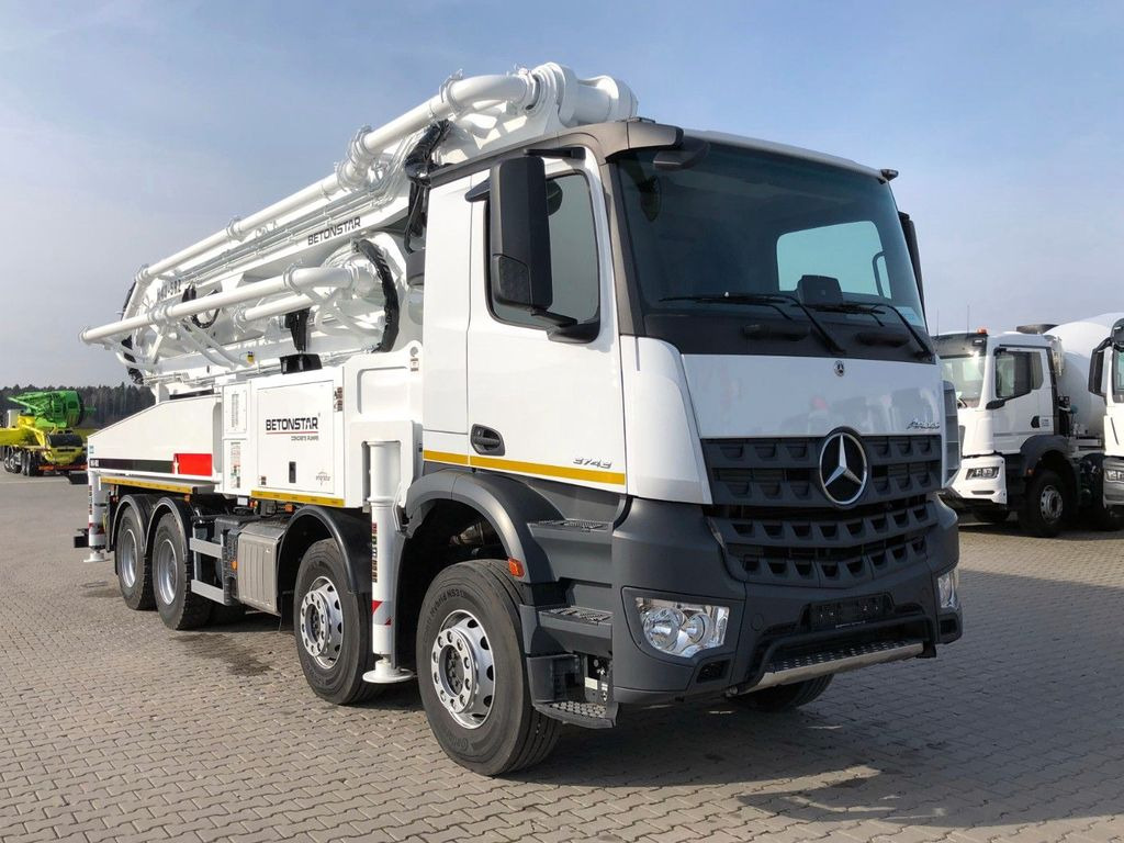 Mercedes-Benz AROCS 3743 BETONSTAR H43.16-5RZ - Bomba de hormigón: foto 1 Mercedes-Benz AROCS 3743 BETONSTAR H43.16-5RZ - Bomba de hormigón: foto 1