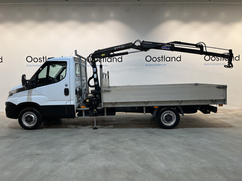 Iveco Daily 35S18 3.0 410 Open Laadbak / Hiab 022-2 Duo kraan / Euro 6 / Airco / Trekhaak 3500 KG / Cruise Control / 3-Zits / 52.750 KM !! - Caja abierta furgoneta: foto 2 Iveco Daily 35S18 3.0 410 Open Laadbak / Hiab 022-2 Duo kraan / Euro 6 / Airco / Trekhaak 3500 KG / Cruise Control / 3-Zits / 52.750 KM !! - Caja abierta furgoneta: foto 2