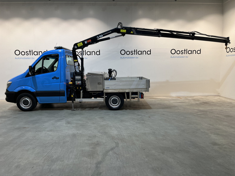 Mercedes-Benz Sprinter 316 CDI RWD Open Laadbak / Hiab XS 033 D-2 Kraan PTO / Euro 6 / Knijpbak / Airco / Trekhaak / Cruise Control / 3-Zits - Caja abierta furgoneta: foto 2 Mercedes-Benz Sprinter 316 CDI RWD Open Laadbak / Hiab XS 033 D-2 Kraan PTO / Euro 6 / Knijpbak / Airco / Trekhaak / Cruise Control / 3-Zits - Caja abierta furgoneta: foto 2
