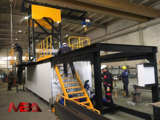 MBA Bitumen Melting Machine / Usine de Fusion de Bitume / آلة صهر البيتومين - Planta de asfalto: foto 5 MBA Bitumen Melting Machine / Usine de Fusion de Bitume / آلة صهر البيتومين - Planta de asfalto: foto 5