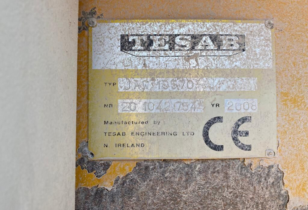 Trituradora de mandíbula Tesab 10570: foto 8 Trituradora de mandíbula Tesab 10570: foto 8