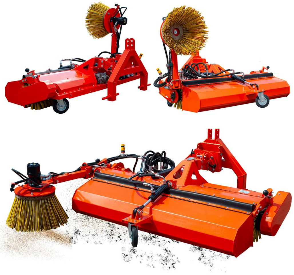 Metal-Technik Zamiatarka komunalna MTS z WOM przedni TUZ 160 - Barredora cucharón para Maquinaria agrícola: foto 1 Metal-Technik Zamiatarka komunalna MTS z WOM przedni TUZ 160 - Barredora cucharón para Maquinaria agrícola: foto 1