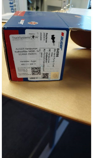 Auger håndfødepumpe Scania diesel pump OE 2543515 - Sistema eléctrico para Remolque: foto 3 Auger håndfødepumpe Scania diesel pump OE 2543515 - Sistema eléctrico para Remolque: foto 3