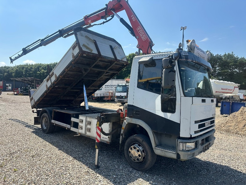 Iveco Eurocargo 120 EL 210hp / Fassi 80A Year 2012 + Tip - Camión grúa: foto 1 Iveco Eurocargo 120 EL 210hp / Fassi 80A Year 2012 + Tip - Camión grúa: foto 1