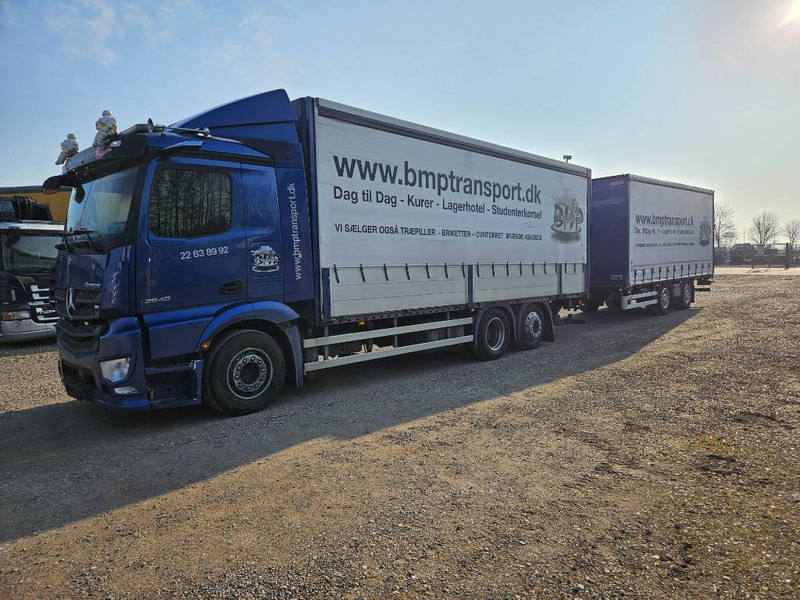 Mercedes-Benz Actros 2540 L // Lift // Kærre // ACC - Camión lona: foto 3 Mercedes-Benz Actros 2540 L // Lift // Kærre // ACC - Camión lona: foto 3