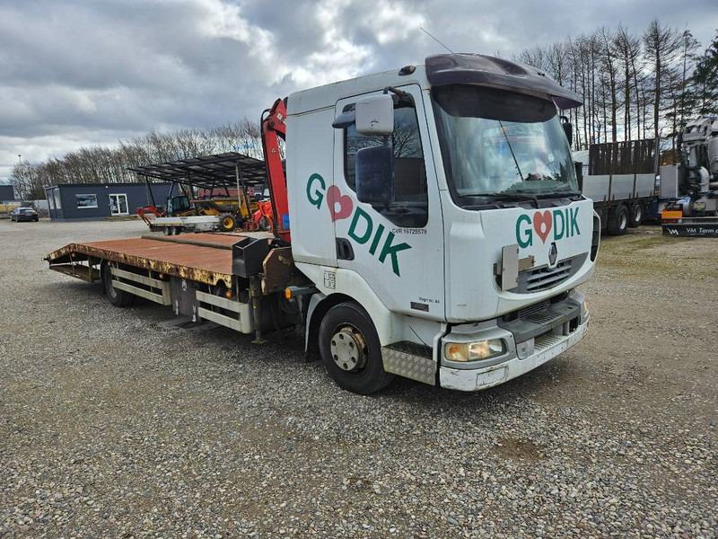 Renault Midlum 220 Machine/auto Transport and crane(2 stk) - Portavehículos camión, Camión grúa: foto 5 Renault Midlum 220 Machine/auto Transport and crane(2 stk) - Portavehículos camión, Camión grúa: foto 5