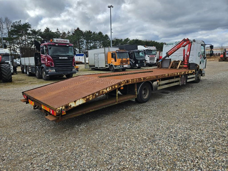 Renault Midlum 220 Machine/auto Transport and crane(2 stk) - Portavehículos camión, Camión grúa: foto 4 Renault Midlum 220 Machine/auto Transport and crane(2 stk) - Portavehículos camión, Camión grúa: foto 4
